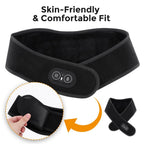 Red Light Therapy Heating Massage Wrap – Wireless Cordless Design with 36 LED Lights, 660-850nm Infrared, 3 Heat Levels, 3 Vibration Modes, Rechargeable 3000mAh Battery, for Neck, Shoulders, Waist, Knees, and More (Black)