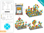 DIY Screw Assembly Building Blocks Set for Kids Ages 3-6 – Creative Educational Toy with Wrench and Screwdriver, Perfect for Parent-Child Interaction and Fine Motor Skills Development (366PCS)