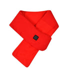 Smart Heated Winter Scarf with USB Power, 3-Temperature Control, Washable Design for Neck Warmth in Office, Home, and Outdoor Camping (Pink)