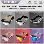 DOTUGE Kids Snow Goggles with Magnetic Flip Design, Anti-Fog HD Lens & UV400 Protection, Compatible with Prescription Glasses, Ideal for Skiing, Snowboarding, and Winter Outdoor Adventures (A)