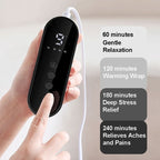 Electric Heating Pad with Digital Thermostat, Soft Flannel Heat Wrap for Shoulder Neck Back Abdomen Legs, Adjustable Temperature and Timer for Home Relaxation and Muscle Comfort (40*76cm)