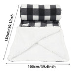 12V Car Electric Blanket for Cozy Winter Travel – Soft Fleece Heating Throw for Cars, Trucks, RVs, and Camping – Dual-Color Plaid Design with Warm Sherpa Lining – Portable, Safe, and Energy-Efficient (Red)