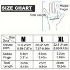 Winter Thermal Touchscreen Gloves for Outdoor Sports – Windproof, Fleece-Lined, Anti-Slip, Compatible with Running, Cycling, Fishing, Skiing, and Daily Cold-Weather Activities (L)