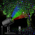 Outdoor Waterproof Laser Projection Light with RGB Dynamic Starry Sky Effect – Ideal for Garden, Lawn, Patio, Christmas Tree, and Party Decoration with Remote Control and Timer (White)
