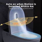 2-in-1 Motion Sensor Toilet UV Sterilizer Light with RGB Night Light – Automatic Disinfection, Waterproof Rechargeable Design for Bathroom Hygiene (2PCS)