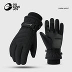 Unisex Winter Ski Gloves with Touchscreen Compatibility, Thick Fleece Lining, Windproof, Anti-Slip Grip for Snowboarding, Hiking, and Cold Weather Daily Commute (L, Pink)