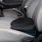 Premium Memory Foam Car Seat Cushion with Lumbar Support – Ergonomic Design for Enhanced Driving Comfort, Breathable Mesh Cover, Washable and Durable (Black)