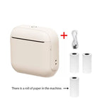 Mini Bluetooth Thermal Printer for Study, Journaling, and Labeling – Inkless Wireless Printing with App Control, Perfect for Students, DIY Lovers, and Home Organization Gifts (Purple)