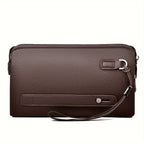 Men'S Leather Clutch Bag Men'S Accessories High-Quality Leather Stylish Clutch - Black - Size 23-4-14