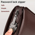 Men'S Leather Clutch Bag Men'S Accessories High-Quality Leather Stylish Clutch - Brown - Size 23-4-14