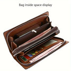 Men'S Clutch Bag Business Clutch Portable Clutch Men'S Accessories - Black - Size m
