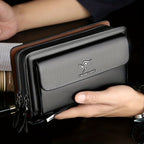 Men'S Clutch Bag Business Clutch Portable Clutch Men'S Accessories - Brown - Size m
