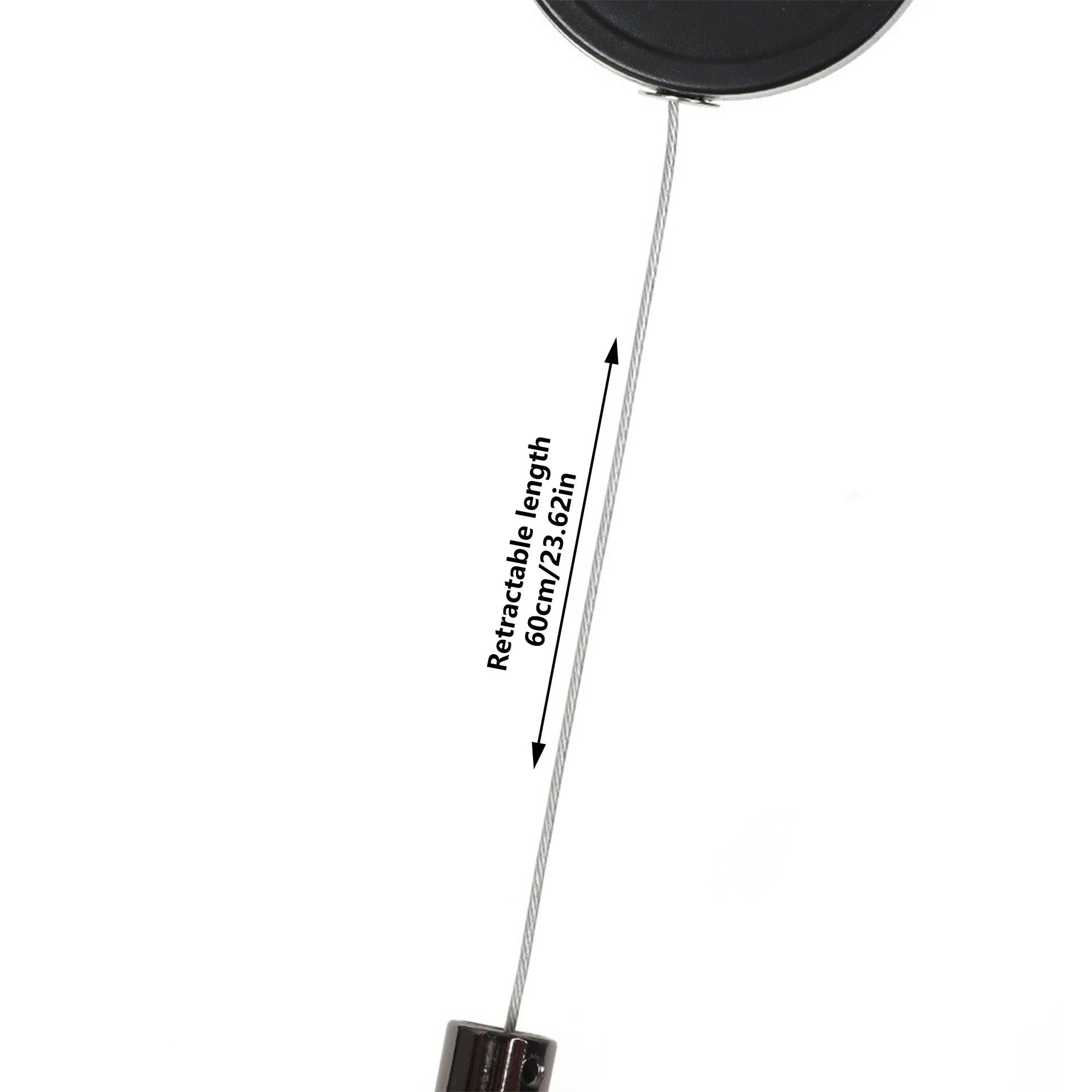 2pcs Retractable Phone Tether, Outdoor Anti-Theft Retractables Phone Lanyard,Phone Lanyard With Secure Locking Clip and 360° Anti-Tangle Design for Travel Hiking Skiing