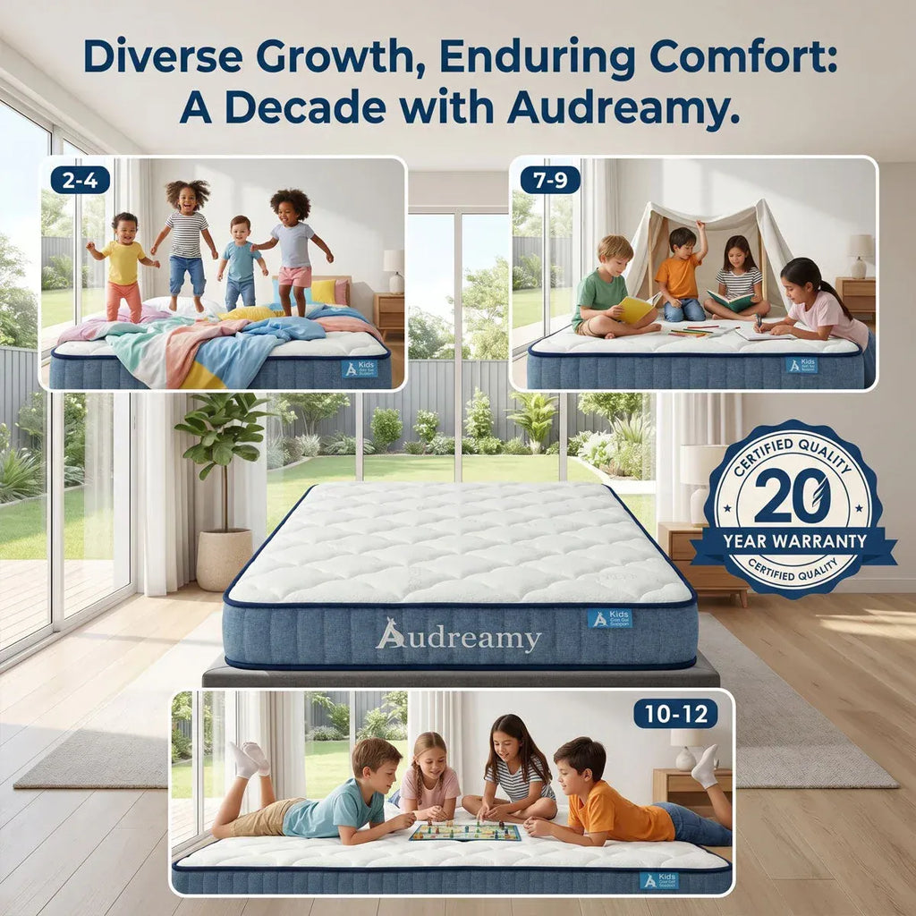 Audreamy Kaveno Kids Mattress Cool Gel King Single