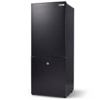GECKO 139L Upright Portable Fridge / Freezer, 12V/24V for Motorhome, Tiny Home, Off-grid and Caravan, Black