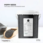 Orku 800g Poppy Seeds Unwashed Bucket Papaver Somniferum For Baking Decorating