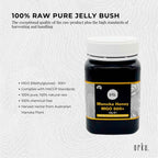 Orku 500g MGO 500+ Australian Manuka Honey - 100% Raw Natural Pure Jelly Bush