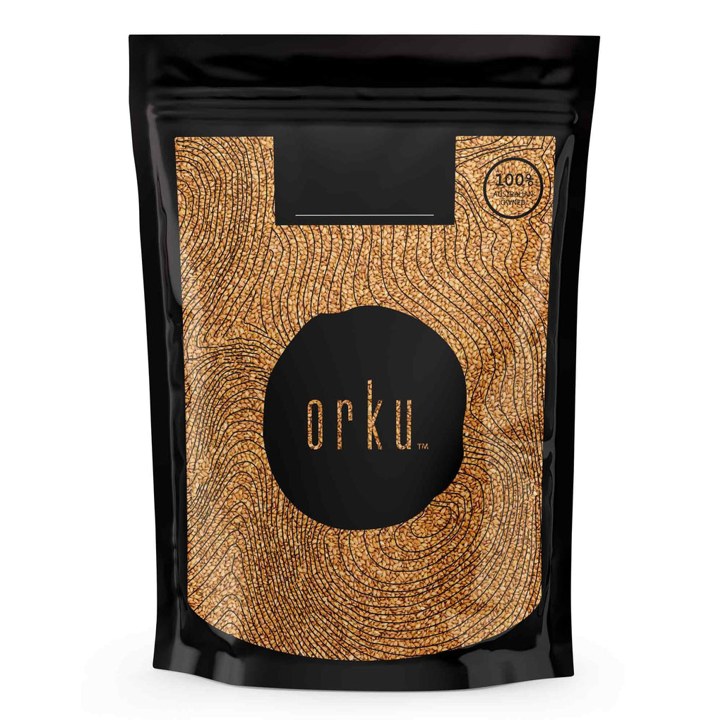 Bulk 10Kg Organic Golden Linseed Flaxseed Whole Flax Seed No GMO Omega3 6 Fibre