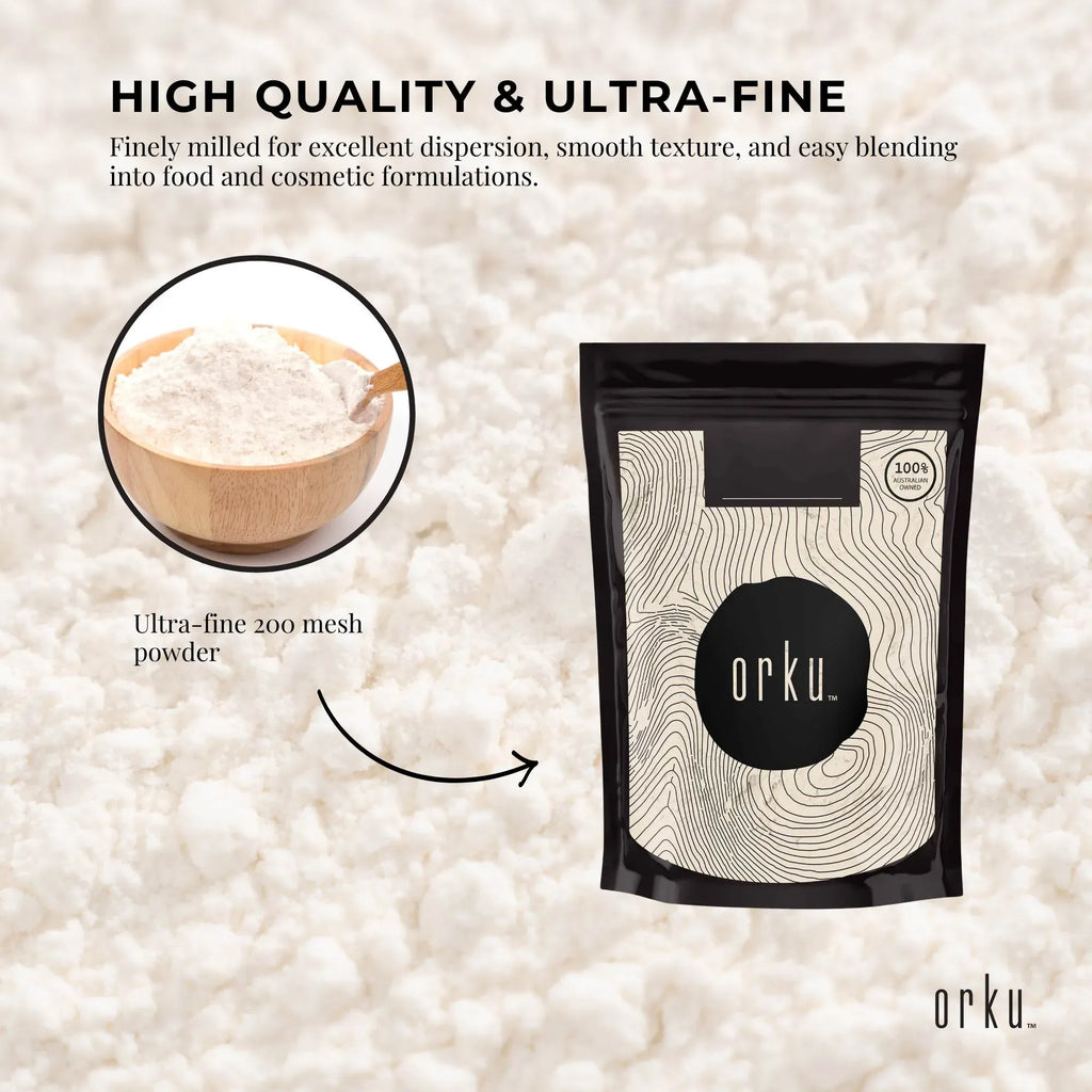 Orku 100g Xanthan Gum Thickener Pure Fine Powder 200 Mesh FCC E415 Food Additive