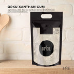 Orku 5Kg Xanthan Gum Thickener Pure Fine Powder 200 Mesh FCC E415 Food Additive