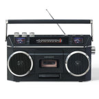 Crosley Blast Boombox Cassette Player - Black