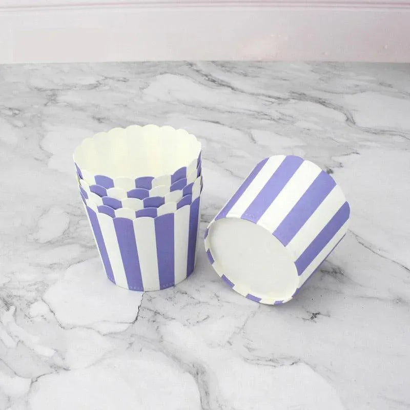 500pcs Colorful Cupcake Muffin Baking Cups Greaseproof Nonstick Paper Liners - Cupcake-500pcs-FTBD