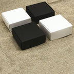 40x Paper Wedding Favour Boxes Party Favour Cookie Candy Soap Bomboniere boxes - White