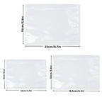 Plastic Bags 100PCS Transparent Zip Lock Clear Resealable Storage Packaging - 8x12cm