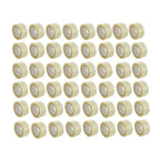 Clear Packing Tape 48mm x 100m for Carton Sealing 6 to 48 Rolls - 48 Rolls