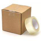 Clear Packing Tape 48mm x 100m for Carton Sealing 6 to 48 Rolls - 48 Rolls