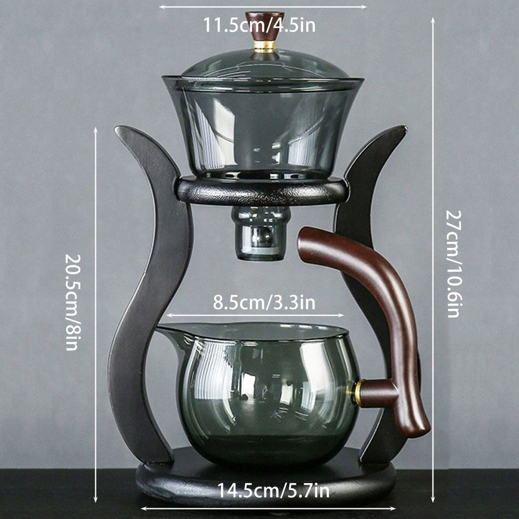 Glass Tea Set Household Set Transparent Teapot And Teacup Set Heat Resistant
