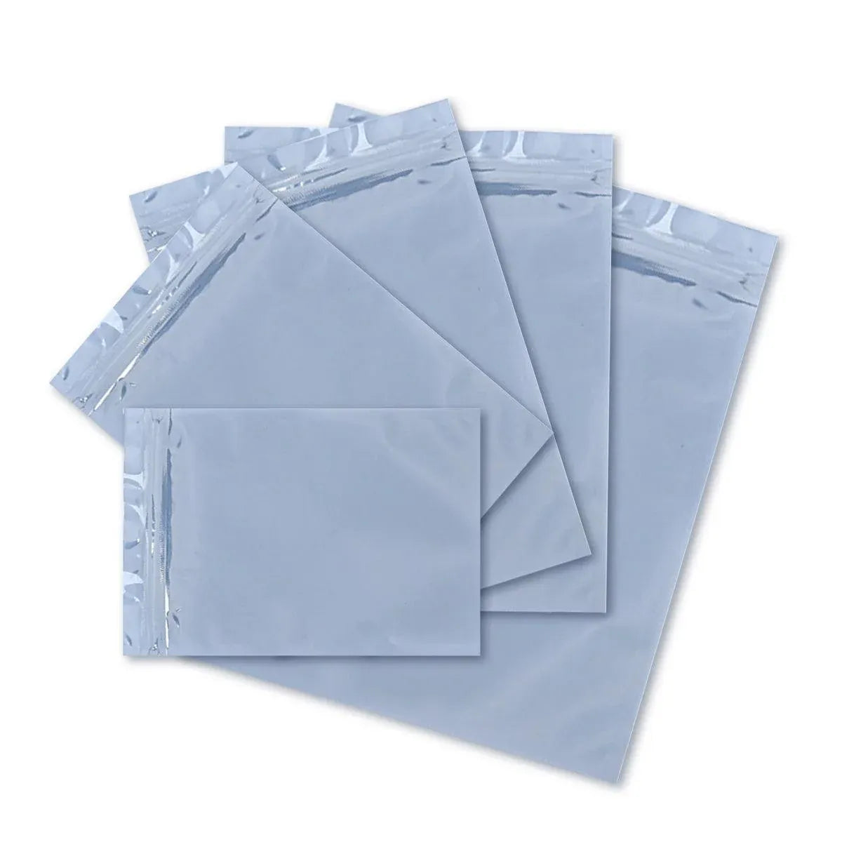 Plastic Self Sealing Bags 100PCS Anti Static Semi Transparent Resealable - 10x15cm