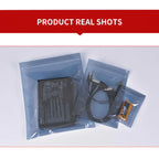 Plastic Self Sealing Bags 100PCS Anti Static Semi Transparent Resealable - 15x20cm