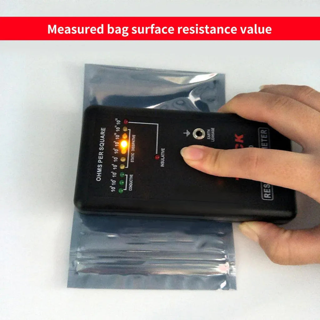 Plastic Self Sealing Bags 100PCS Anti Static Semi Transparent Resealable - 15x20cm