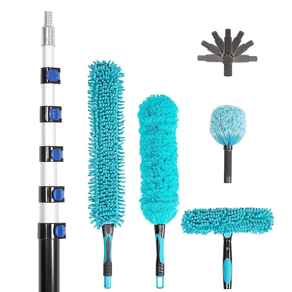 9m Extendable Ceiling Duster Kit – Heavy Duty Telescopic Pole Cleaner
