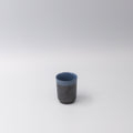 Mug 170ml Blue & Black Glaze