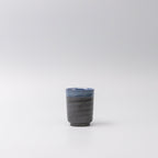 Mug 170ml Blue & Black Glaze