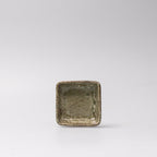 Sauce Dish Square 8cm Sage Glaze