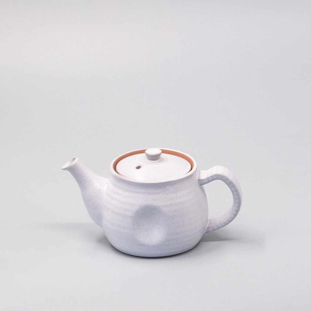 Teapot 300ml Speckled White Glaze