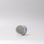 Cup Chawanmushi 170ml Blue Paisley Glaze