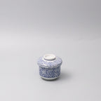 Cup Chawanmushi 170ml Blue Paisley Glaze