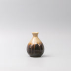 Sake Jug 300ml Black Gloss Sunflower Drip Glaze