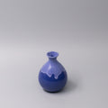Sake Jug 300ml Cornflower Blue white Drip