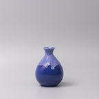 Sake Jug 300ml Cornflower Blue white Drip