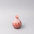 Sake Jug 300ml Pink White Drip Glaze