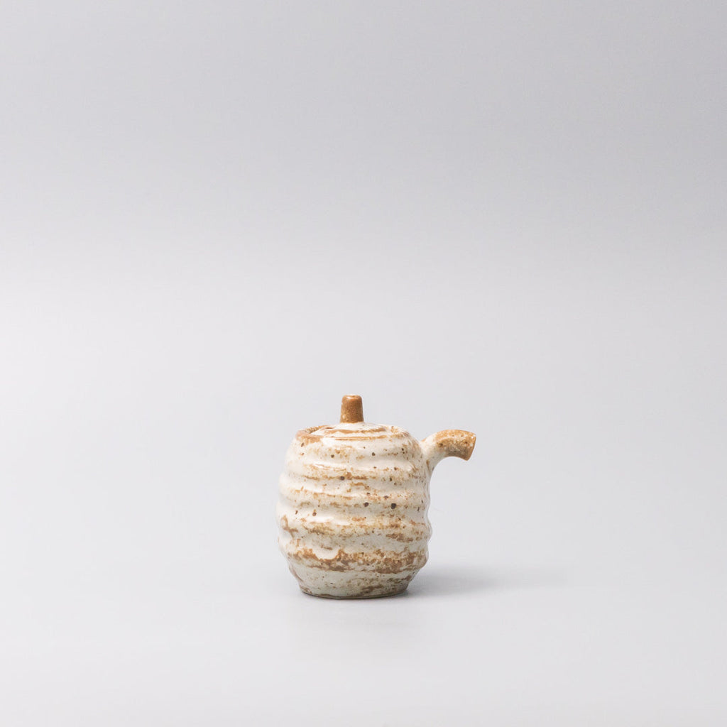 Soy Pot Rustic White Sand