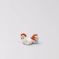 Chopstick Rest White and Red Rooster