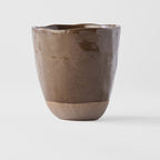 Lopsided Mug 275ml Hazel Brown Glaze