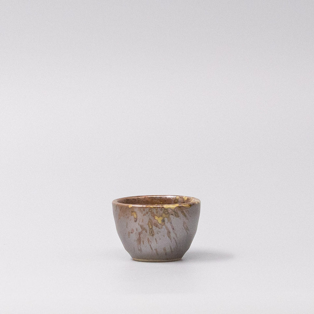 Sake Cup 30ml Brown blend Speckle Glaze