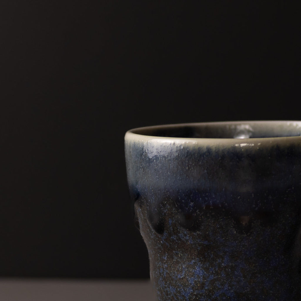 Mug Yunomi 280ml Dark Indigo Glaze